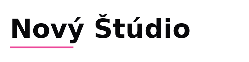 Nový Štúdio logo